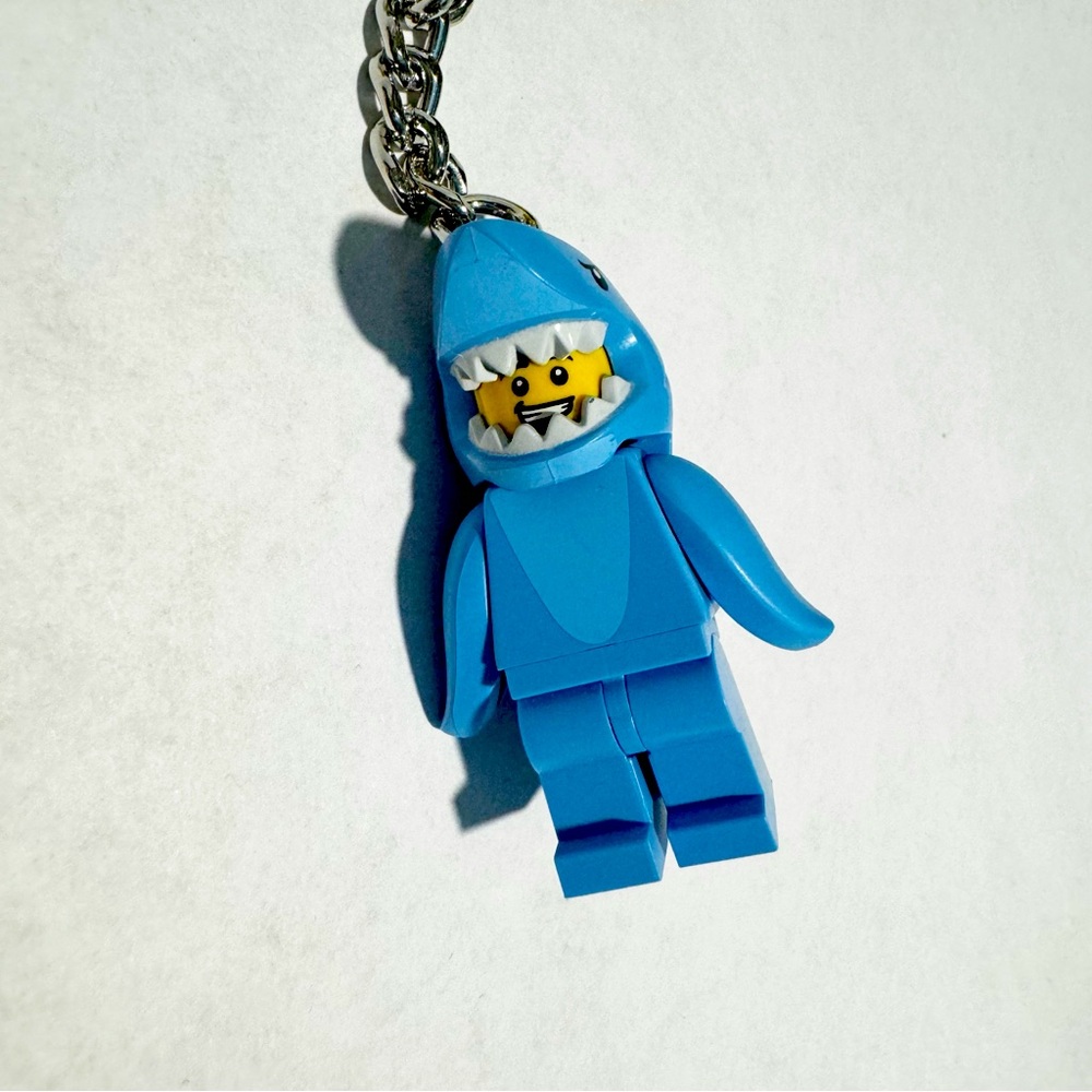 Lego Shark Suite Guy Key Chain #853666